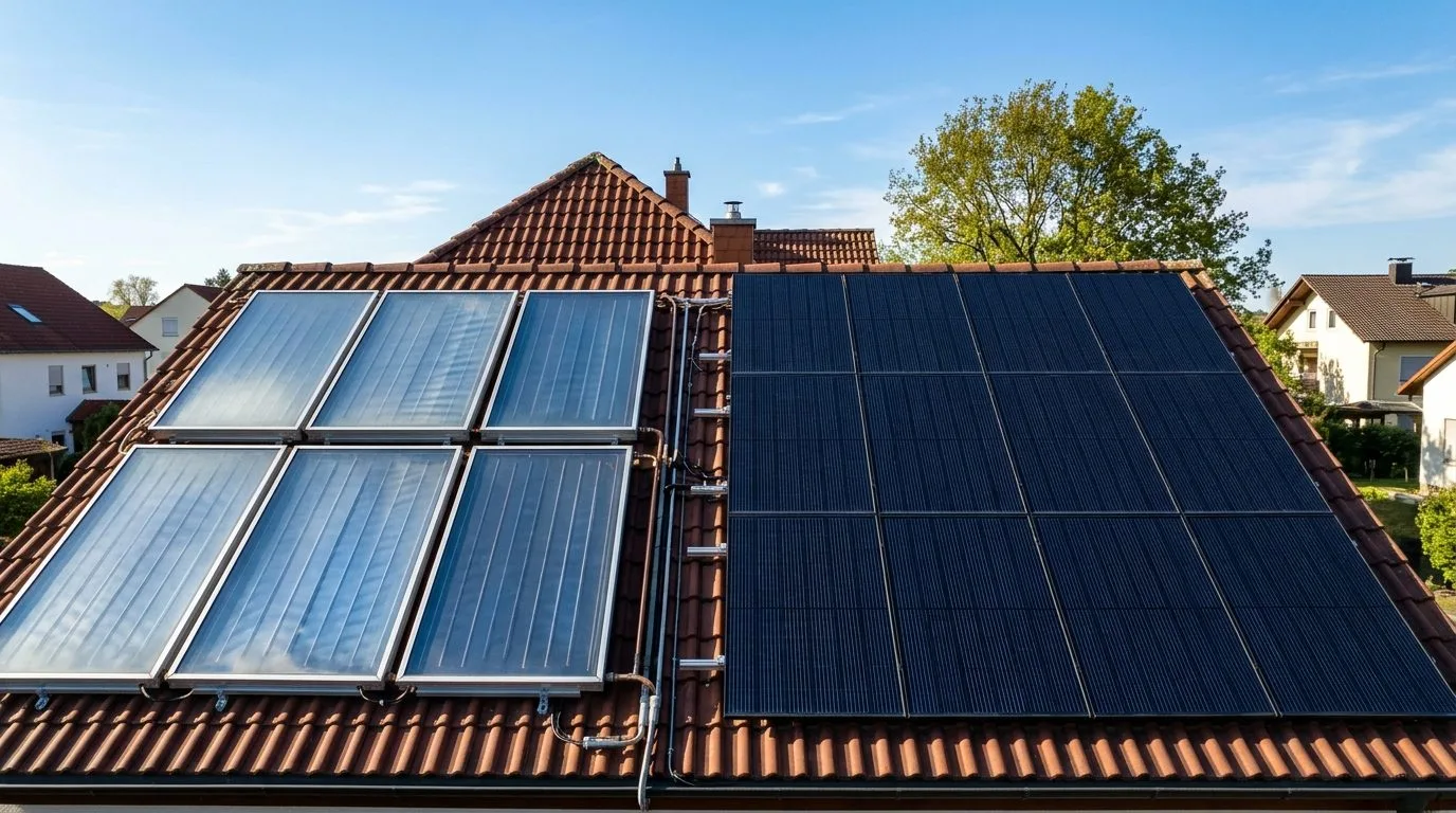 Comparaison entre panneau solaire thermique et photovoltaïque
